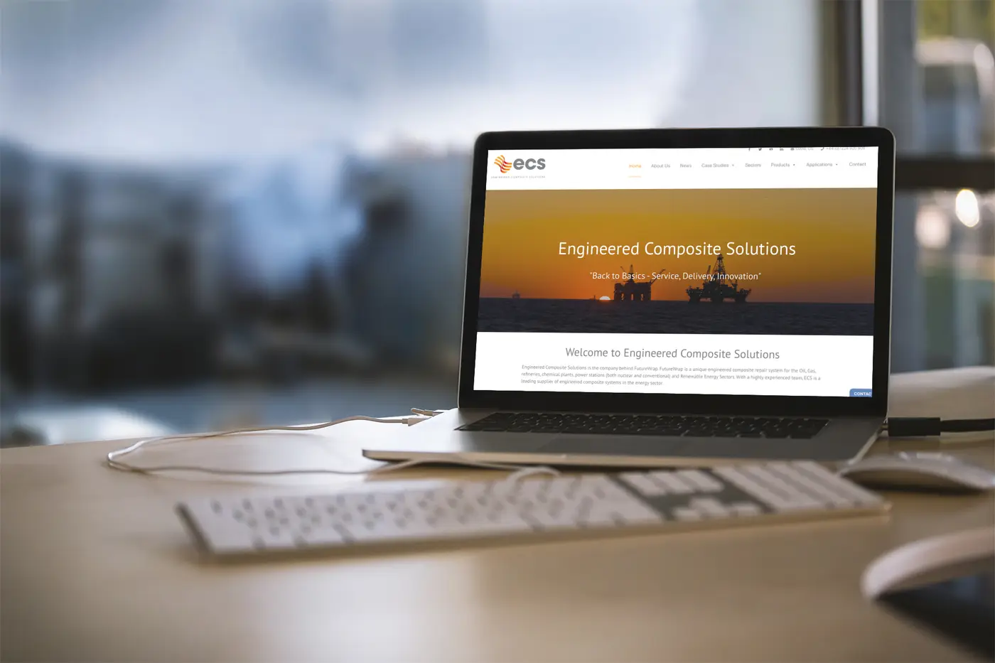 New website for ECS